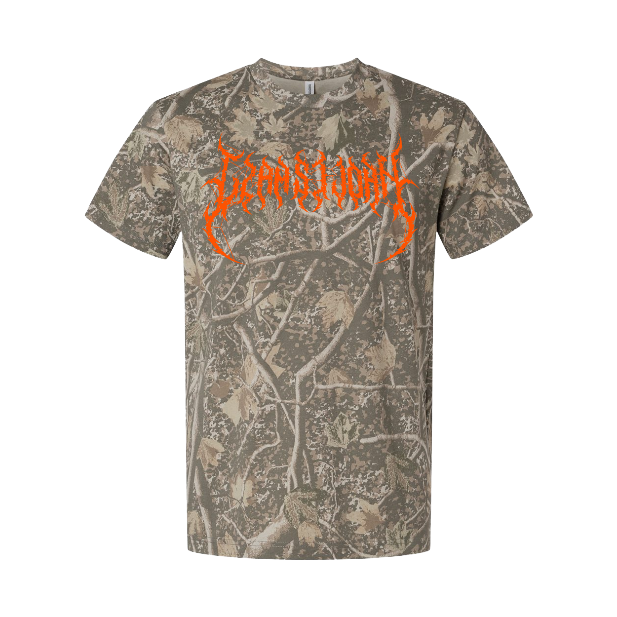Camo Metal Logo Tee