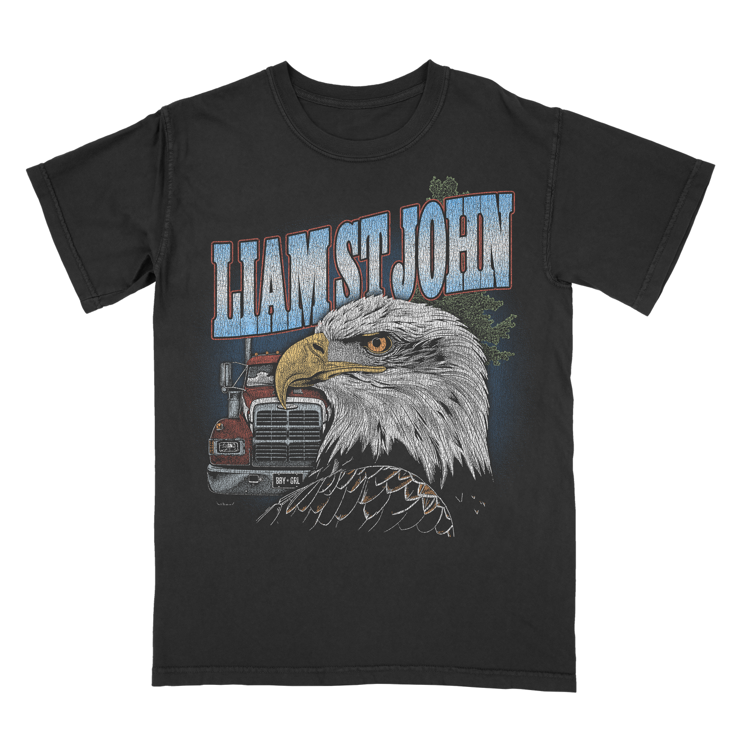 Liam St. John Eagle Trucker T-Shirt