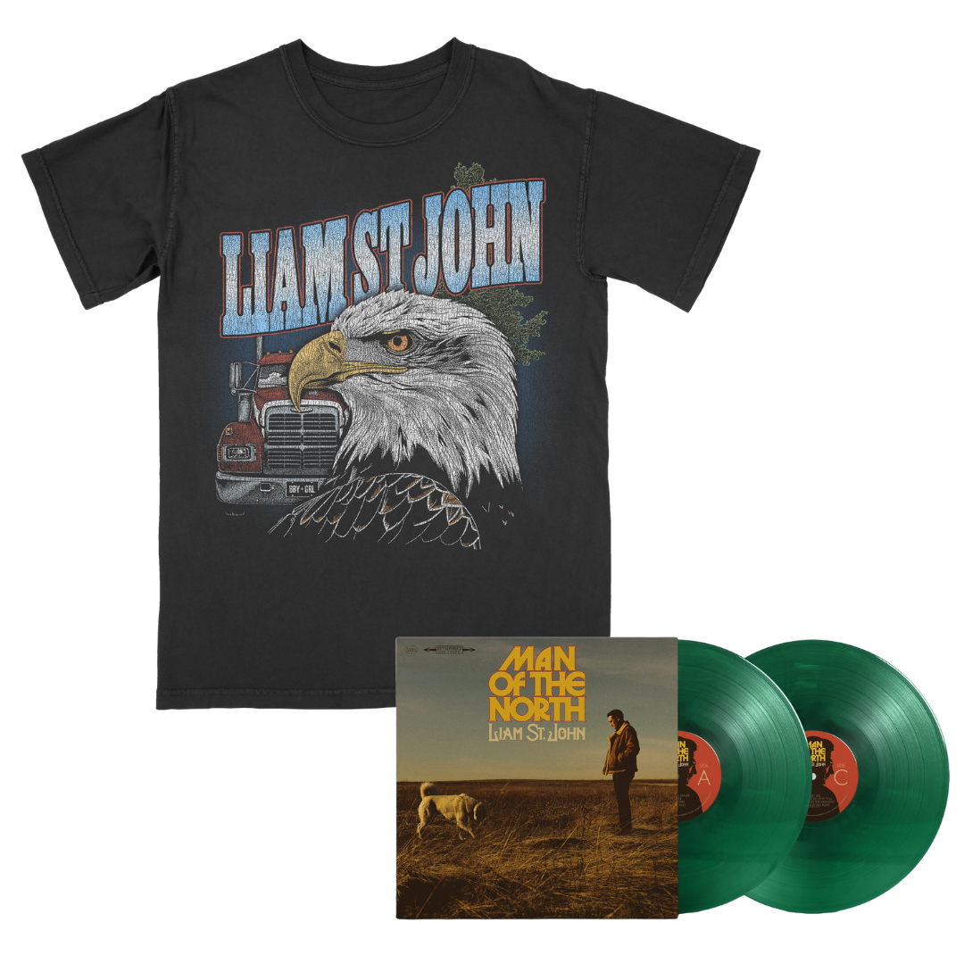 Man Of The North Fan Pack (2LP Pacific Northwest Evergreen Vinyl + Eagle Trucker T-Shirt)