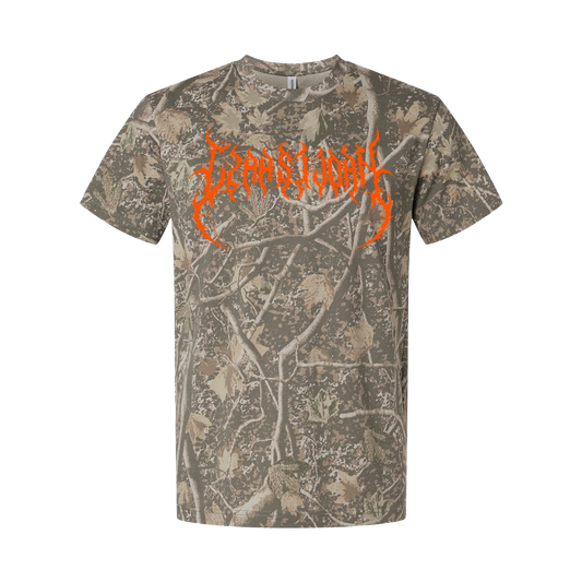 Camo Metal Logo Tee